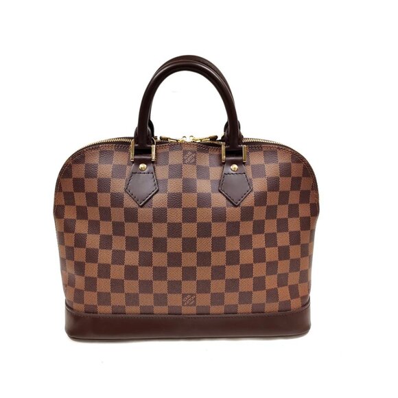 Louis Vuitton Handbags - Louis Vuitton LV Hand Bag Alma Brown Damier 840-031225